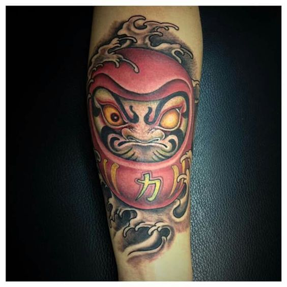 150 mẫu hình xăm daruma ở chân cầu may mắn đẹp tuyển chọn - Genztattoo