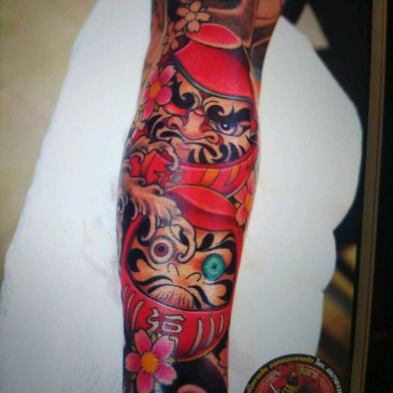 150 mẫu hình xăm daruma ở chân cầu may mắn đẹp tuyển chọn - Genztattoo