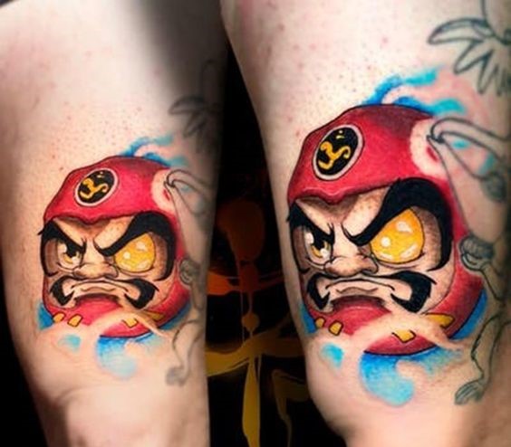 150 mẫu hình xăm daruma ở chân cầu may mắn đẹp tuyển chọn - Genztattoo