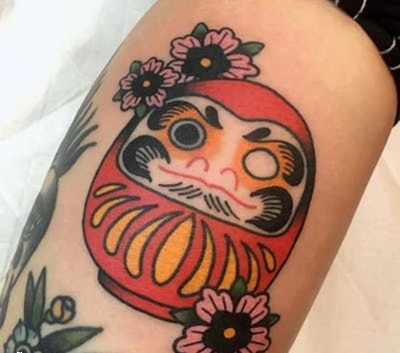 150 mẫu hình xăm daruma ở chân cầu may mắn đẹp tuyển chọn - Genztattoo
