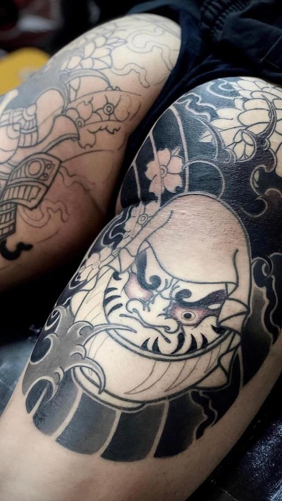 150 mẫu hình xăm daruma ở chân cầu may mắn đẹp tuyển chọn - Genztattoo
