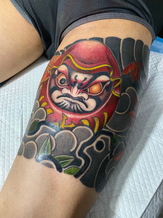150 mẫu hình xăm daruma ở chân cầu may mắn đẹp tuyển chọn - Genztattoo
