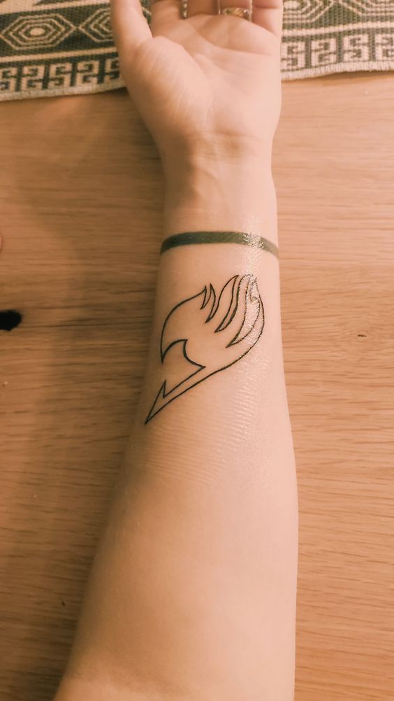 Trọn bộ 99+ mẫu hình xăm fairy tail đẹp, độc lạ, ý nghĩa - Genztattoo