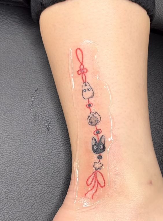 mẫu hình xăm giám hộ đáng yêu mẫu tattoo hộ mệnh xinh xắn