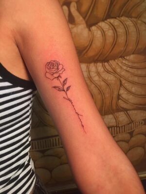 111+ hình xăm hoa đơn giản tinh tế cho nam và nữ - Genztattoo