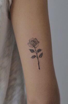 111+ hình xăm hoa đơn giản tinh tế cho nam và nữ - Genztattoo
