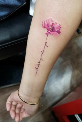 111+ hình xăm hoa đơn giản tinh tế cho nam và nữ - Genztattoo