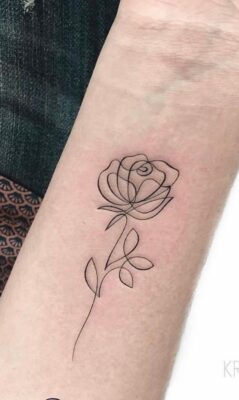 111+ hình xăm hoa đơn giản tinh tế cho nam và nữ - Genztattoo