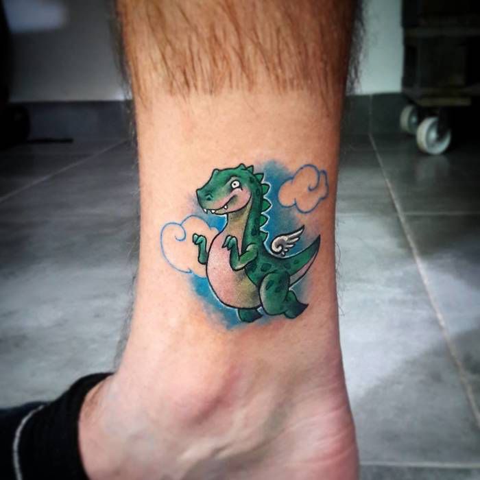 Trọn bộ 888+ hình xăm khủng long được xăm nhiều nhất hiện nay - Genztattoo