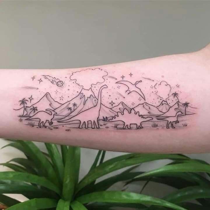 Trọn bộ 888+ hình xăm khủng long được xăm nhiều nhất hiện nay - Genztattoo