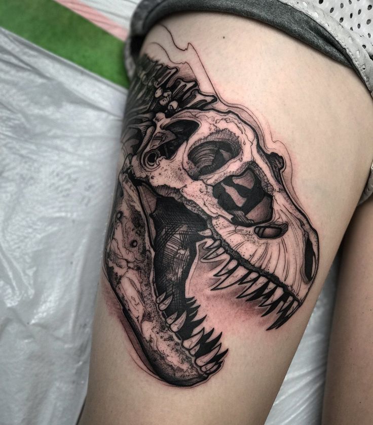 Trọn bộ 888+ hình xăm khủng long được xăm nhiều nhất hiện nay - Genztattoo