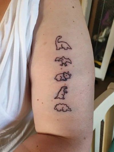 Trọn bộ 888+ hình xăm khủng long được xăm nhiều nhất hiện nay - Genztattoo