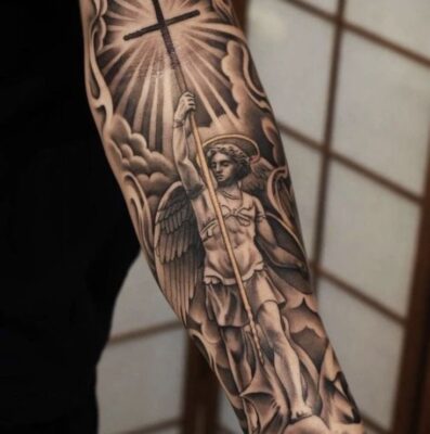 Hình xăm Lucifer siêu bốc lửa cho các bạn tattoo lucifer cực cháy cho anh em