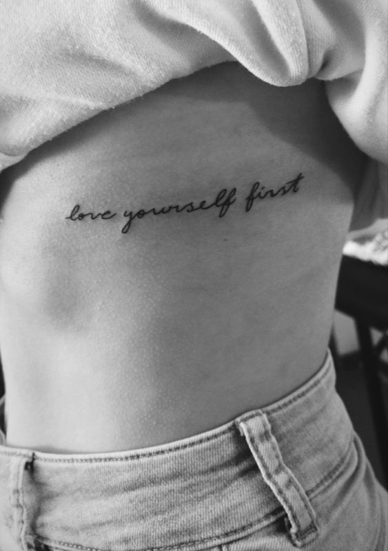 100 hình xăm mini ở mạn sườn cho nữ tạo dấu ấn đặc biệt - Genztattoo