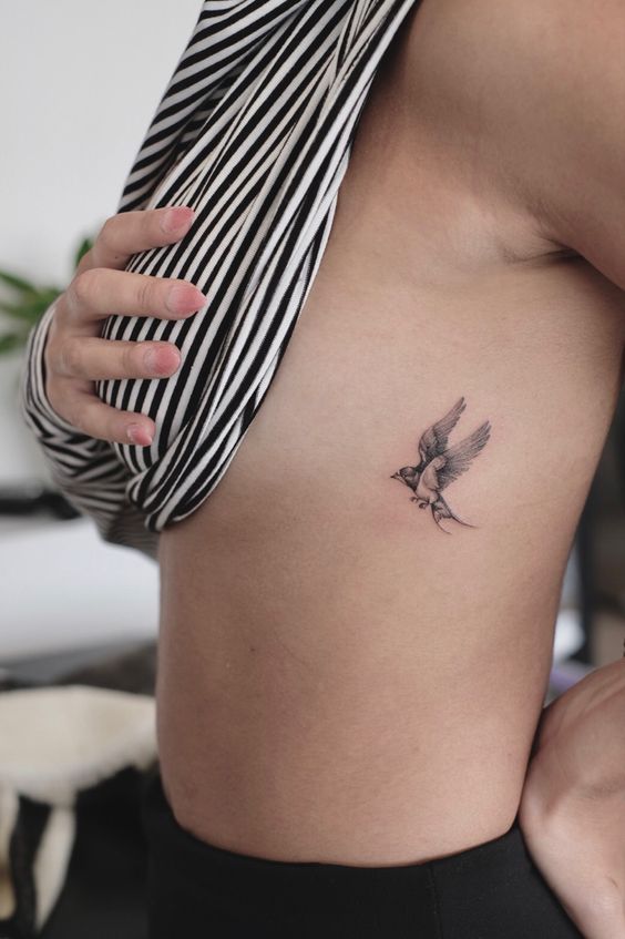 100 hình xăm mini ở mạn sườn cho nữ tạo dấu ấn đặc biệt - Genztattoo