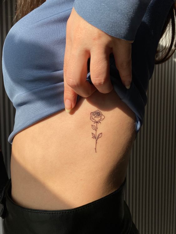 100 hình xăm mini ở mạn sườn cho nữ tạo dấu ấn đặc biệt - Genztattoo