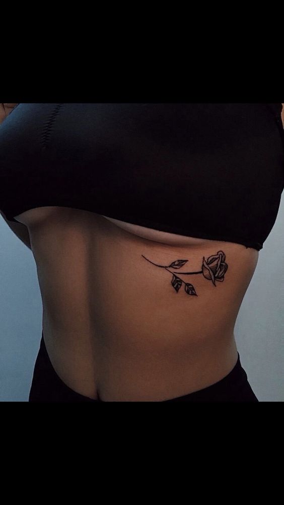100 hình xăm mini ở mạn sườn cho nữ tạo dấu ấn đặc biệt - Genztattoo