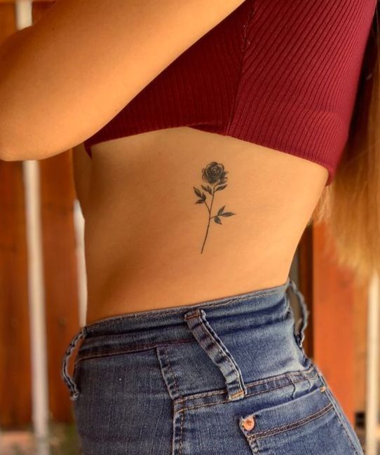100 hình xăm mini ở mạn sườn cho nữ tạo dấu ấn đặc biệt - Genztattoo