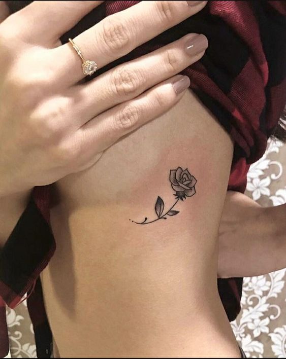 100 hình xăm mini ở mạn sườn cho nữ tạo dấu ấn đặc biệt - Genztattoo