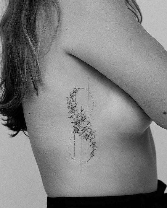 100 hình xăm mini ở mạn sườn cho nữ tạo dấu ấn đặc biệt - Genztattoo