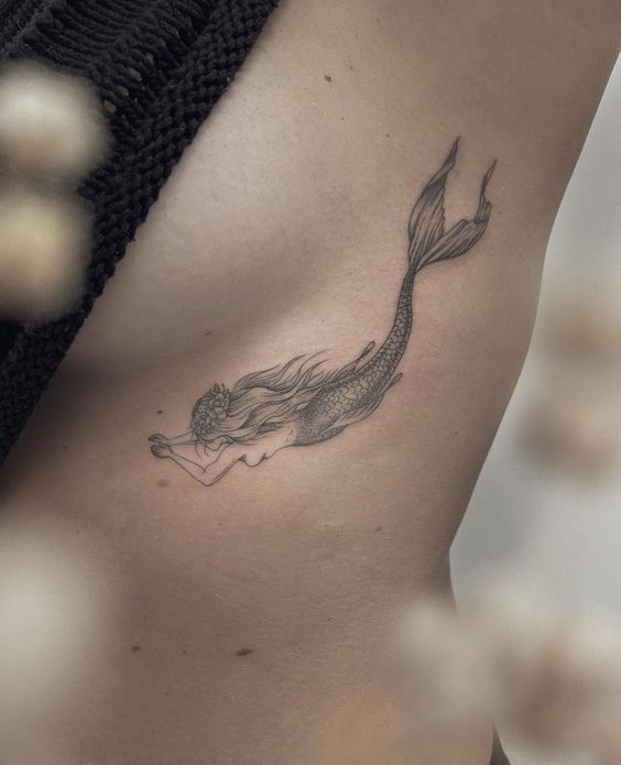 100 hình xăm mini ở mạn sườn cho nữ tạo dấu ấn đặc biệt - Genztattoo