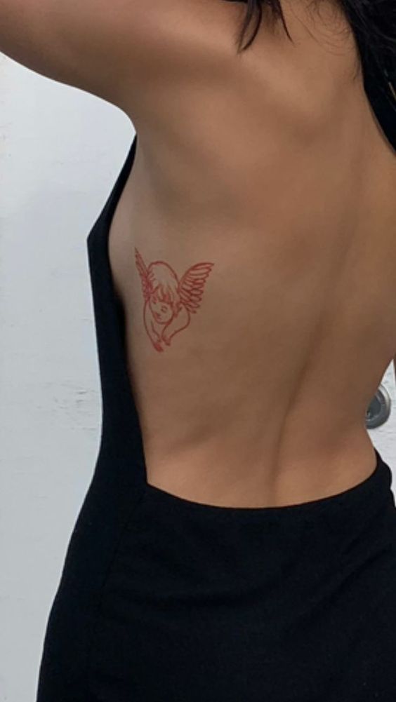 100 hình xăm mini ở mạn sườn cho nữ tạo dấu ấn đặc biệt - Genztattoo