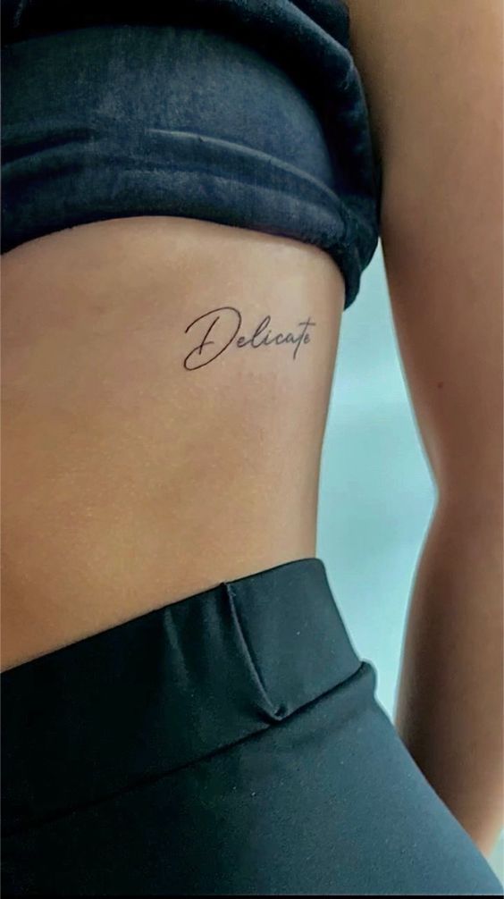 100 hình xăm mini ở mạn sườn cho nữ tạo dấu ấn đặc biệt - Genztattoo