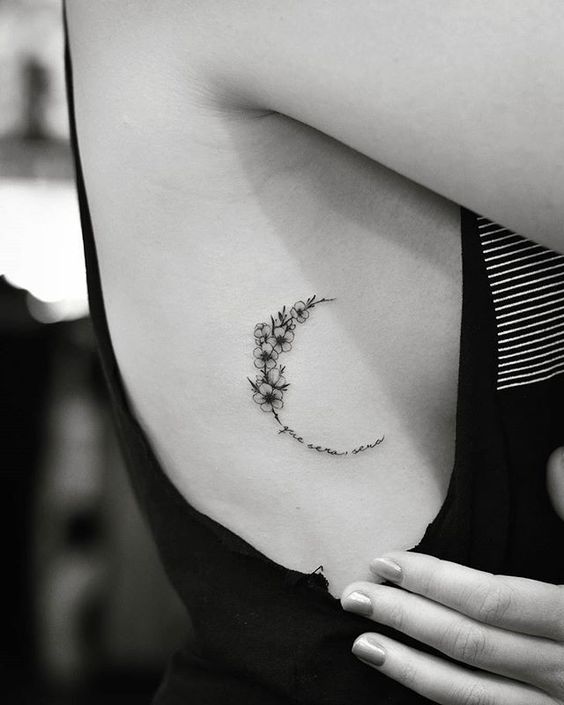 100 hình xăm mini ở mạn sườn cho nữ tạo dấu ấn đặc biệt - Genztattoo
