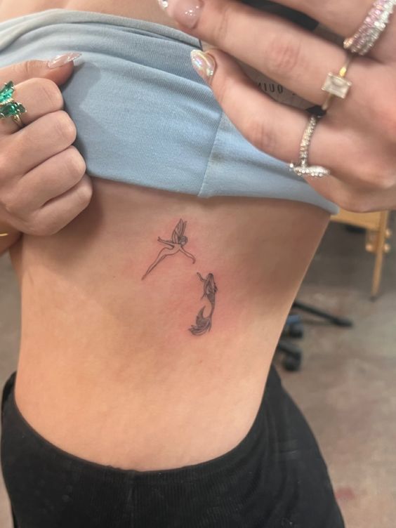 100 hình xăm mini ở mạn sườn cho nữ tạo dấu ấn đặc biệt - Genztattoo