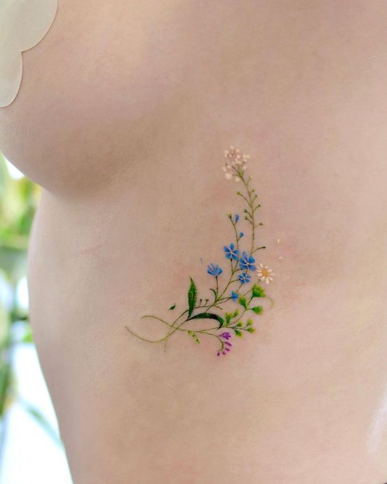 100 hình xăm mini ở mạn sườn cho nữ tạo dấu ấn đặc biệt - Genztattoo
