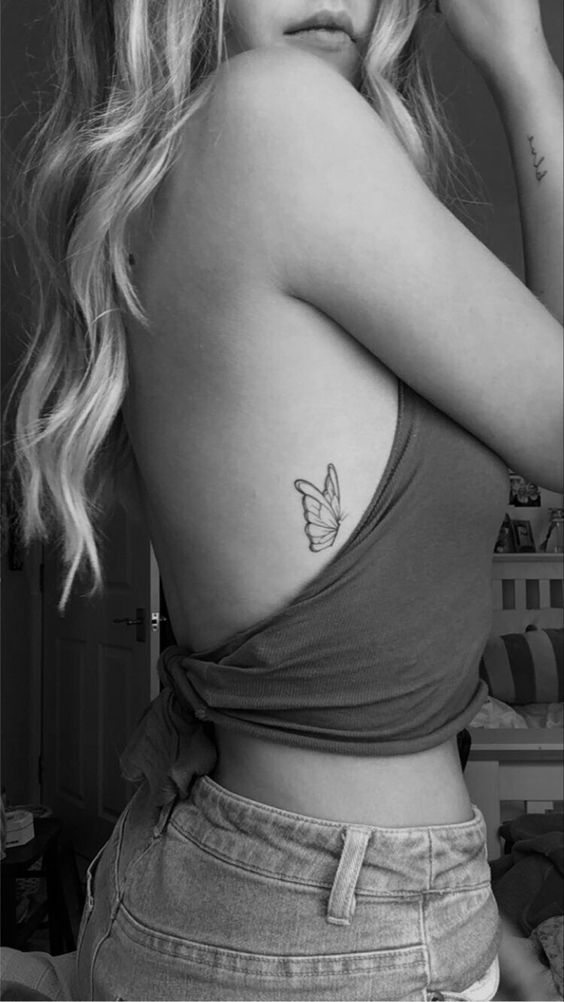 100 hình xăm mini ở mạn sườn cho nữ tạo dấu ấn đặc biệt - Genztattoo