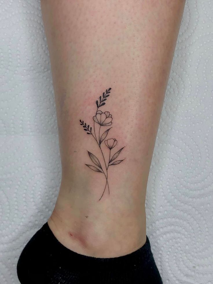 Chọn mẫu hình xăm mắt cá chân cực đẹp lựa chọn mẫu tattoo cực xinh ở mắt cá