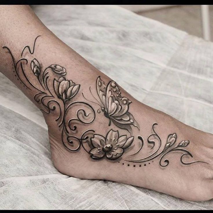 Ý tưởng hình xăm nghệ thuật trên bàn chân của phụ nữ ý tưởng tattoo nghệ thuật trên bàn chân nữ