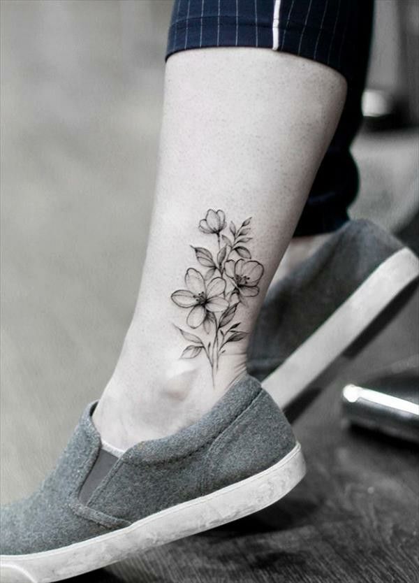 Chọn hình xăm hoa văn cực đẹp chọn tattoo mẫu hoa lá cực đẹp