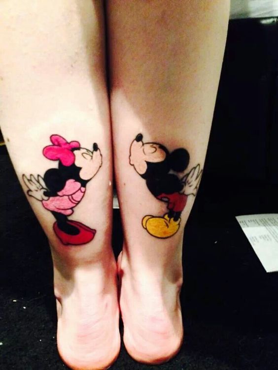 hình xăm cặp mickey mini mẫu 1 hình xăm cặp mickey mini mẫu 1