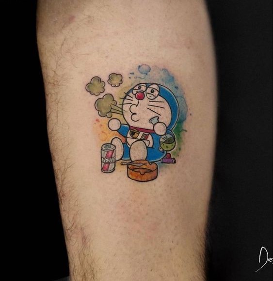 hình xăm mini doraemon sáng tạo hình xăm mini doraemon sáng tạo