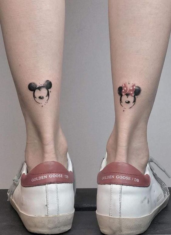 hình xăm cặp mickey mini mãu 3 hình xăm cặp mickey mini mãu 3