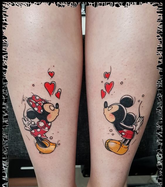 hình xăm cặp mickey mini mẫu 4 hình xăm cặp mickey mini mẫu 4