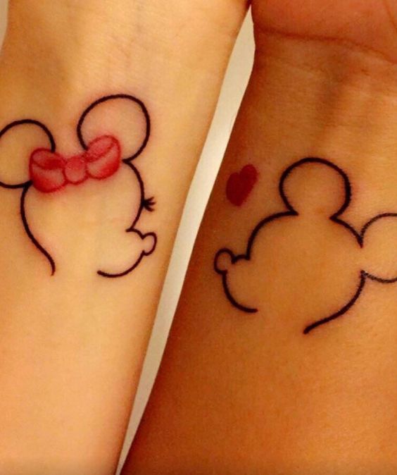 hình xăm mini nét vẽ chuột mickey hình xăm mini nét vẽ chuột mickey