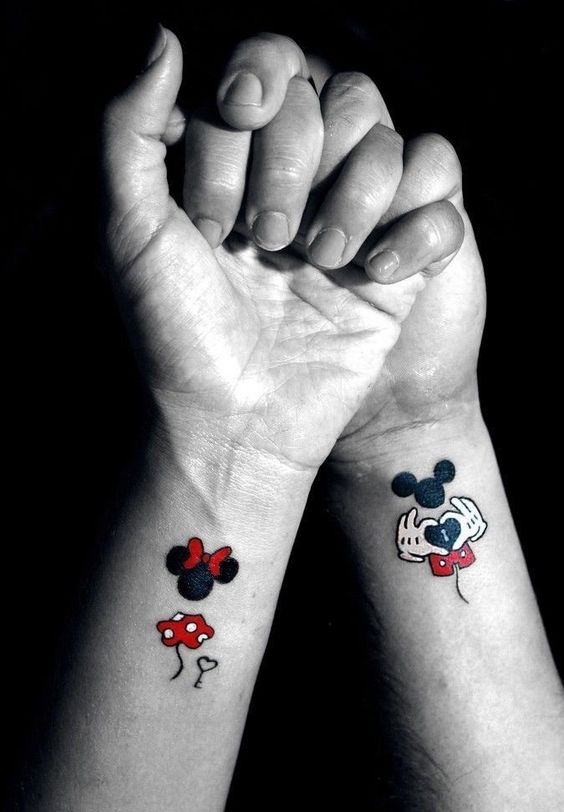hình xăm cặp mickey mini mẫu 5 hình xăm cặp mickey mini mẫu 5