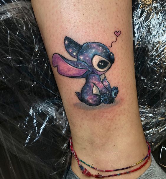 hình xăm nhân vật hoạt hình stitch mini mẫu 4 hình xăm nhân vật hoạt hình stitch mini mẫu 4