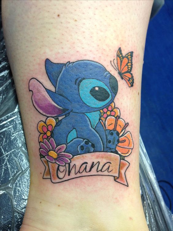 hình xăm nhân vật hoạt hình stitch mini mẫu 5 hình xăm nhân vật hoạt hình stitch mini mẫu 5