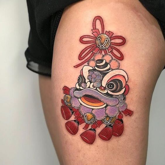 150 hình xăm lân sư rồng ý nghĩa đón chờ những điều may mắn - Genztattoo