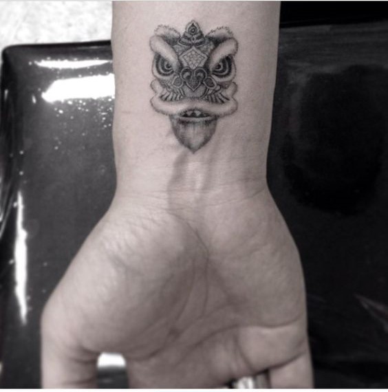 150 hình xăm lân sư rồng ý nghĩa đón chờ những điều may mắn - Genztattoo