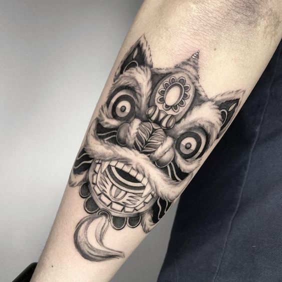 150 hình xăm lân sư rồng ý nghĩa đón chờ những điều may mắn - Genztattoo