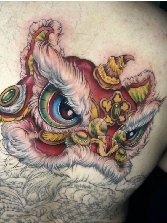 150 hình xăm lân sư rồng ý nghĩa đón chờ những điều may mắn - Genztattoo