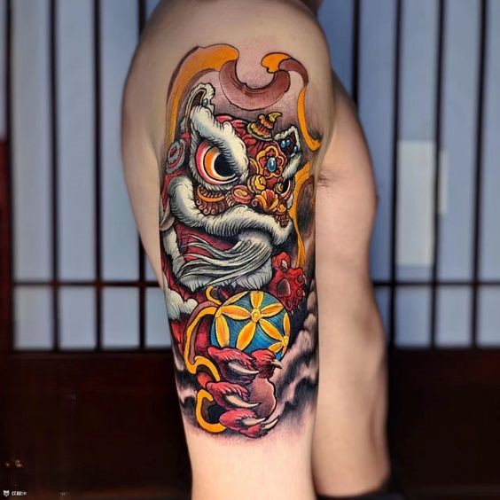 150 hình xăm lân sư rồng ý nghĩa đón chờ những điều may mắn - Genztattoo