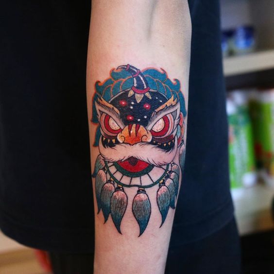 150 hình xăm lân sư rồng ý nghĩa đón chờ những điều may mắn - Genztattoo