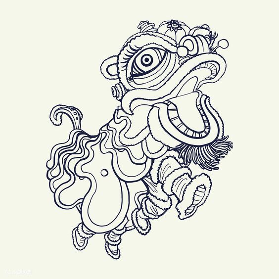 150 hình xăm lân sư rồng ý nghĩa đón chờ những điều may mắn - Genztattoo