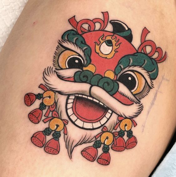 150 hình xăm lân sư rồng ý nghĩa đón chờ những điều may mắn - Genztattoo
